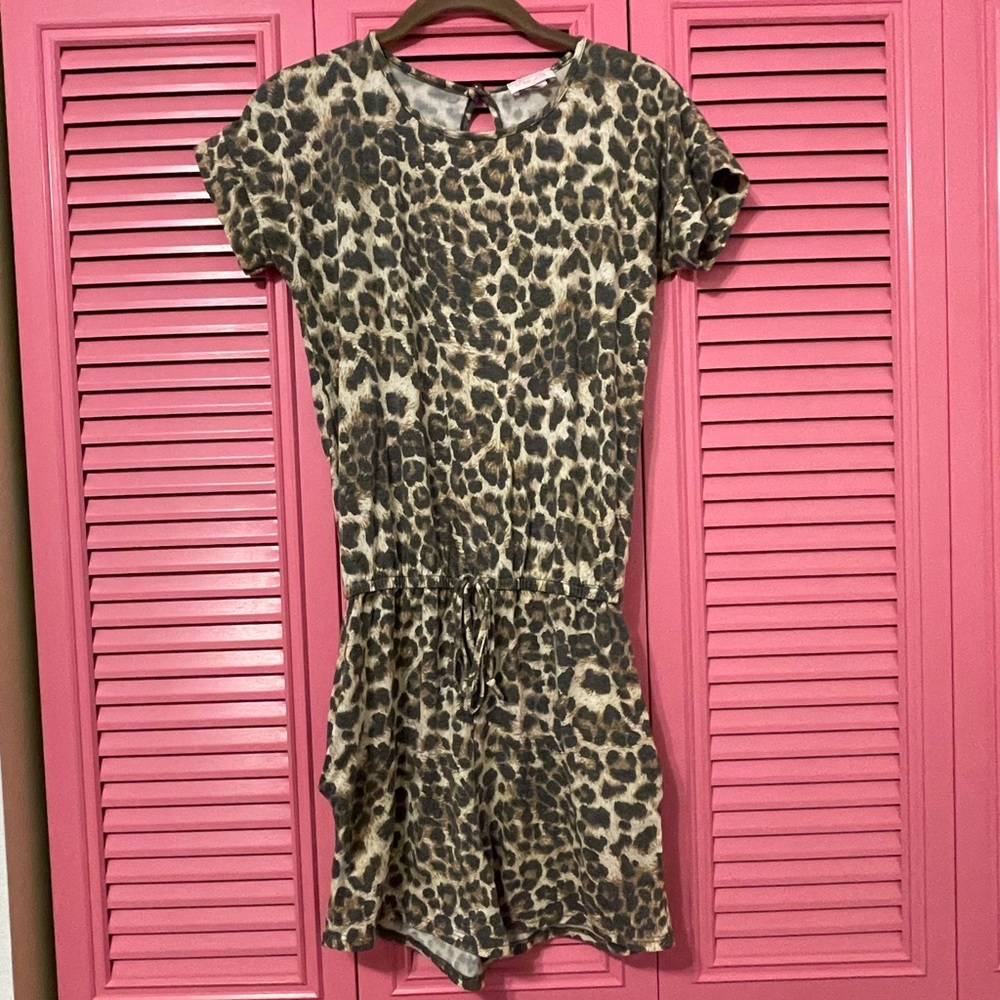 Pink Lily romper
